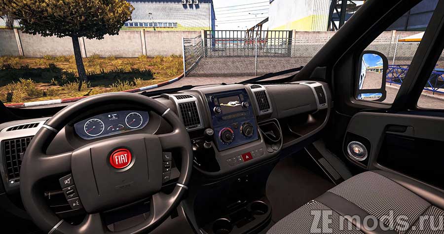 мод Fiat Ducato 2018 для Euro Truck Simulator 2