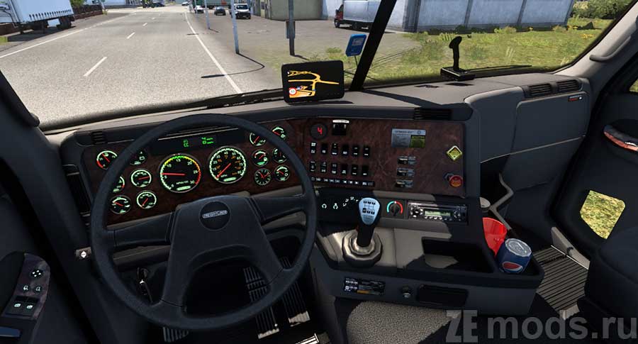 мод Freightliner Argosy для Euro Truck Simulator 2