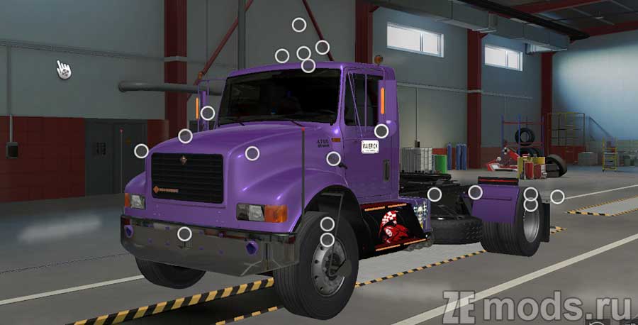 мод International 4700 для Euro Truck Simulator 2