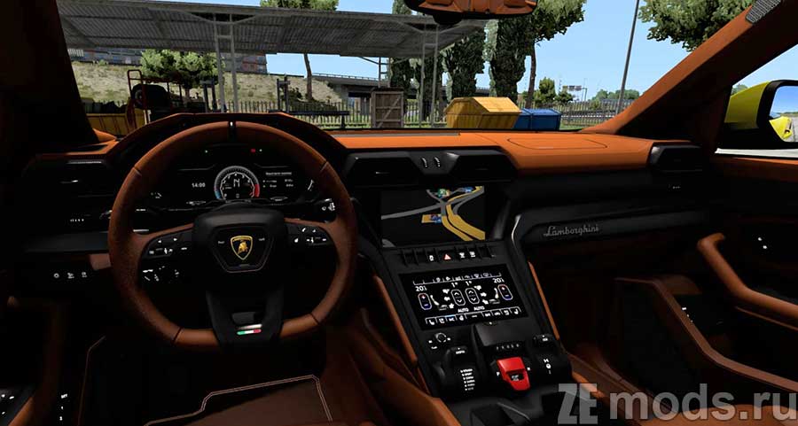мод Lamborghini Urus 2018 для Euro Truck Simulator 2