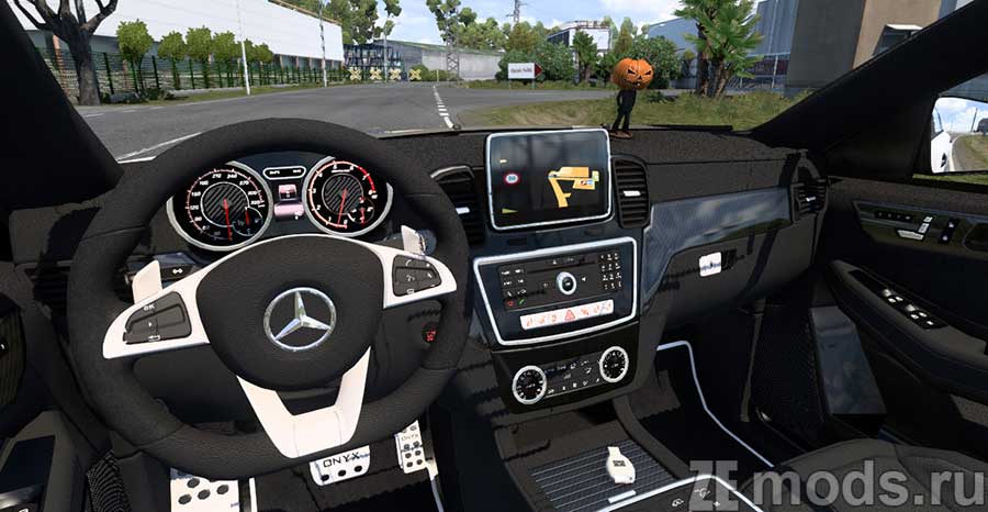 мод Mercedes-Benz AMG Onyx G6 для Euro Truck Simulator 2