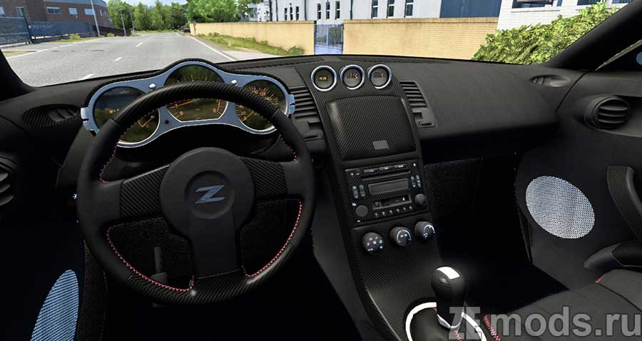 мод Nissan 350Z для Euro Truck Simulator 2
