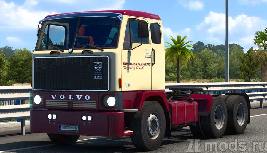 Volvo F88 для Euro Truck Simulator 2 (1.49)