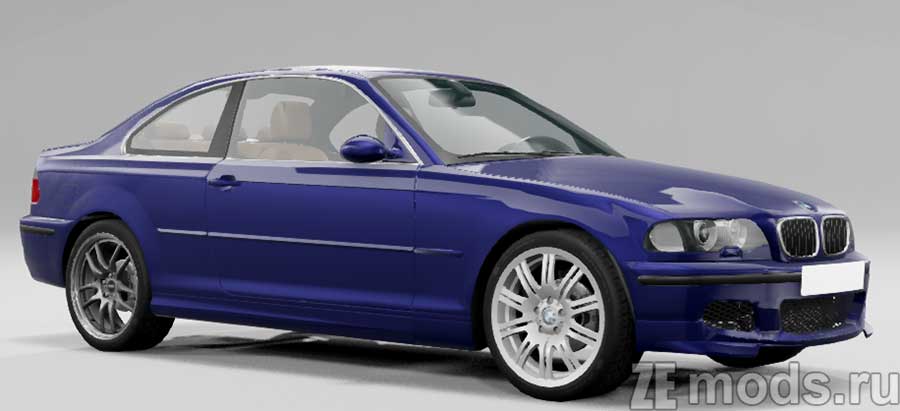 мод BMW M3 E46 Coupe для BeamNG.drive