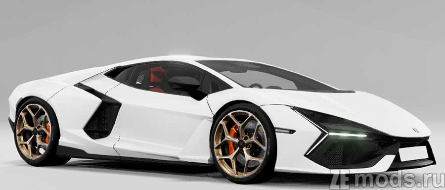 мод Lamborghini Revuelto для BeamNG.drive