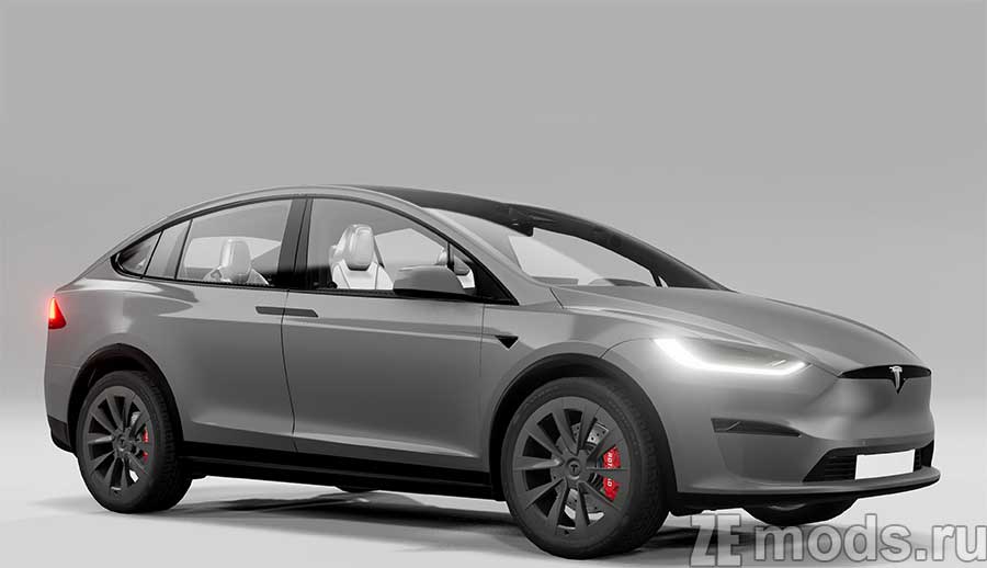 Tesla Model X для BeamNG.drive