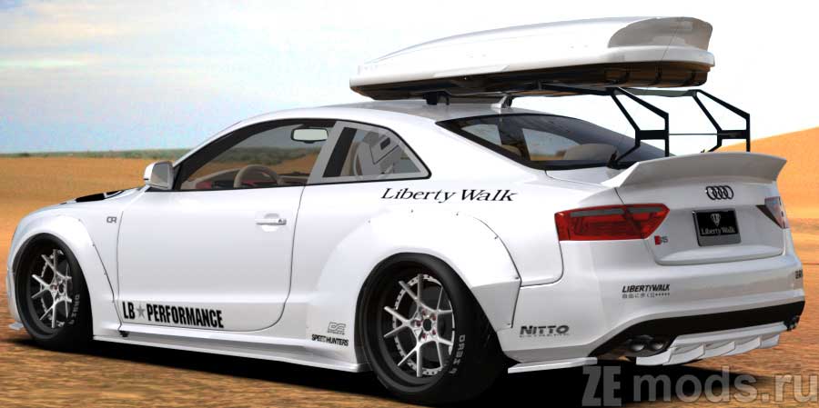 мод Audi S5 Liberty Walk для Assetto Corsa