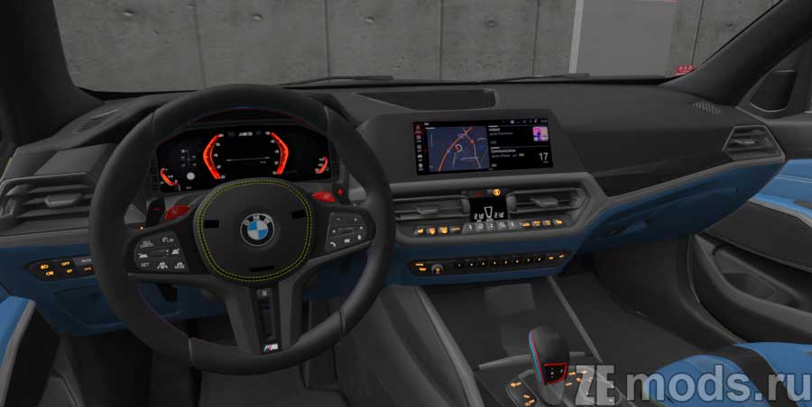 мод BMW M3 G80 Competition A2 Performance для Assetto Corsa