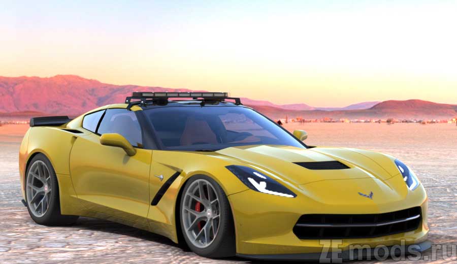 Chevrolet Corvette C7 Safety Car для Assetto Corsa