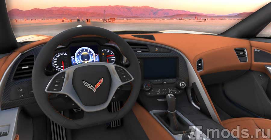 мод Chevrolet Corvette C7 Safety Car для Assetto Corsa