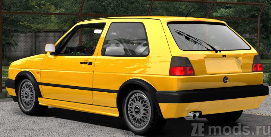 мод GrA VW Golf II Rally для Assetto Corsa