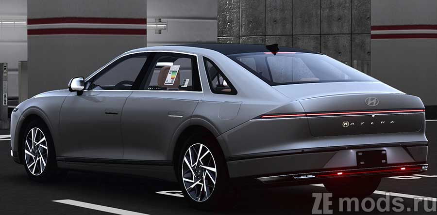 мод Hyundai Azera 2024 для Assetto Corsa