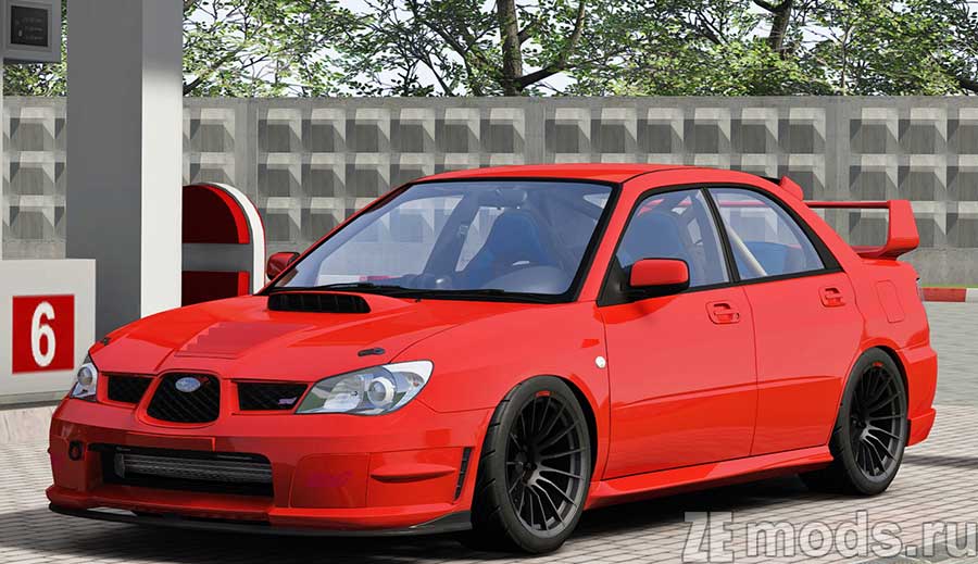 Legend Garage Subaru Impreza WRX STi для Assetto Corsa
