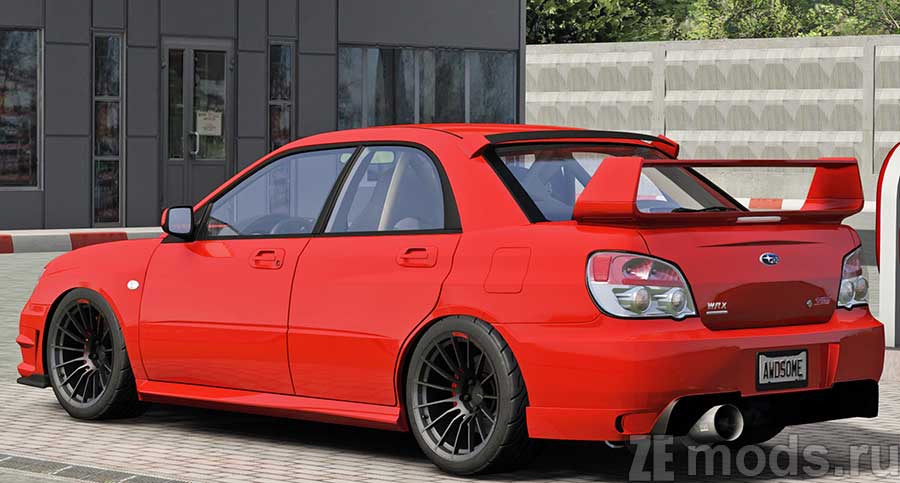 мод Legend Garage Subaru Impreza WRX STi для Assetto Corsa
