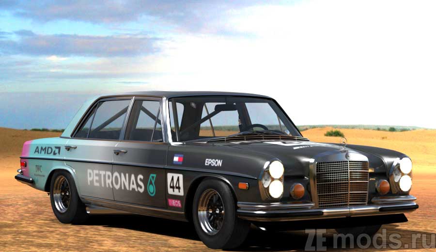 Mercedes-Benz V8 300 SEL для Assetto Corsa