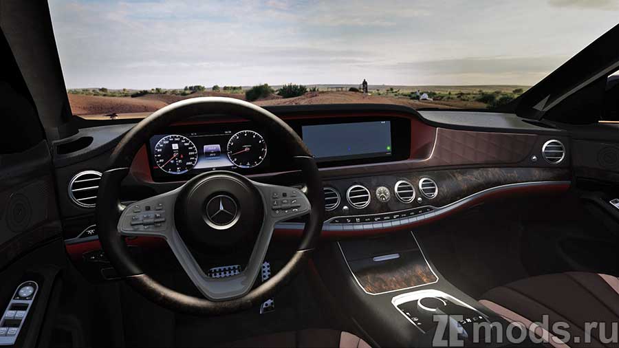 мод Mercedes-Benz W222 S650 Maybach для Assetto Corsa