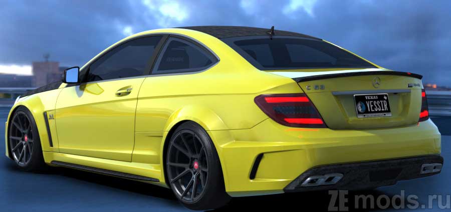 мод Mercedes-Benz C63 AMG для Assetto Corsa