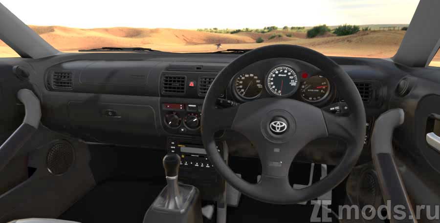 мод TNT Toyota MR2 Spyder ZZW30 для Assetto Corsa