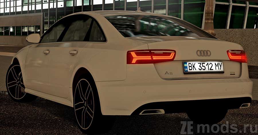 мод 2015 Audi 6-Series C7 Sedan для City Car Driving 1.5.9.2