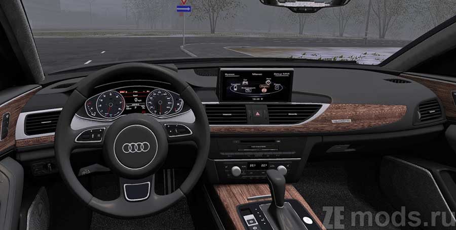 мод 2015 Audi 6-Series C7 Sedan для City Car Driving 1.5.9.2