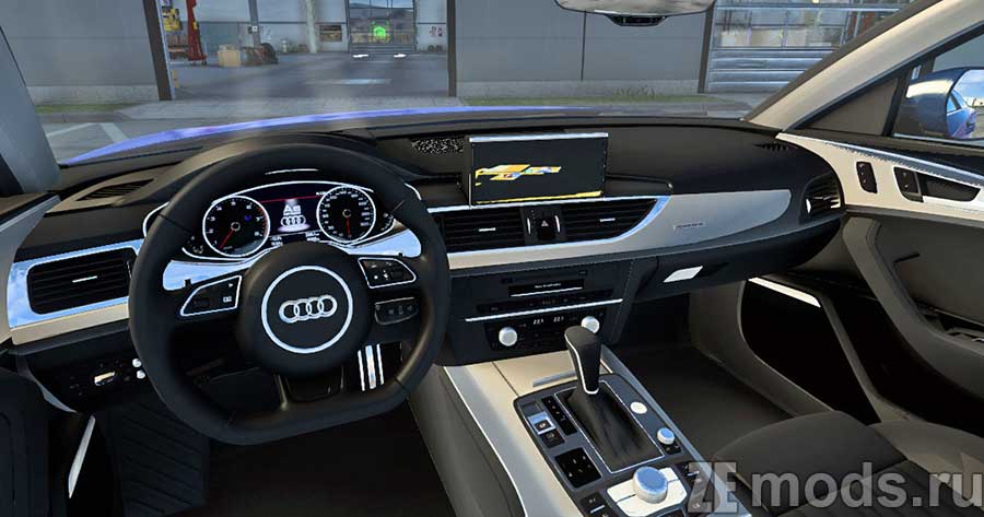 мод Audi A6 C7 2015 для Euro Truck Simulator 2