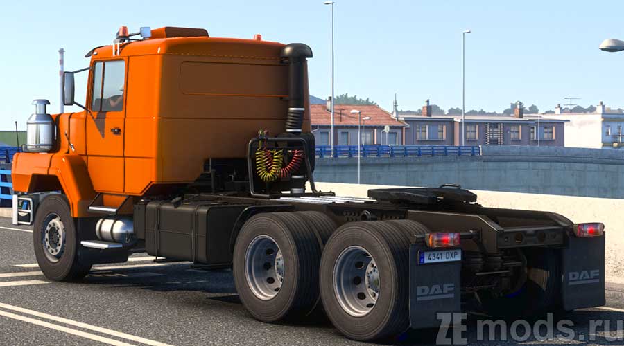 мод DAF NTT для Euro Truck Simulator 2
