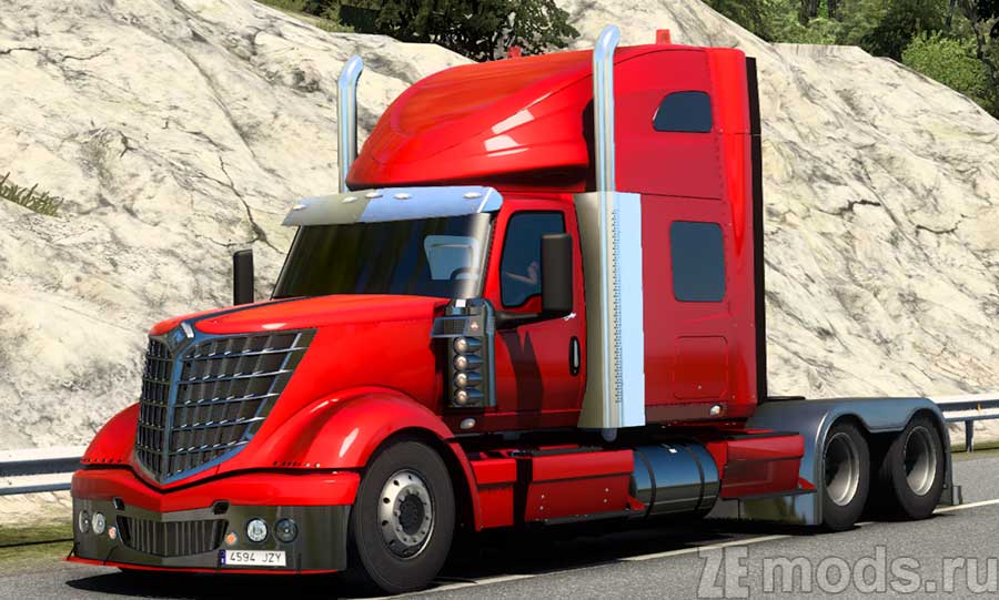 International LoneStar Custom для Euro Truck Simulator 2 (1.48)
