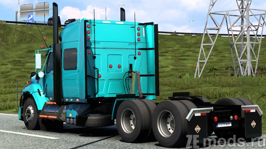 мод International WorkStar для Euro Truck Simulator 2