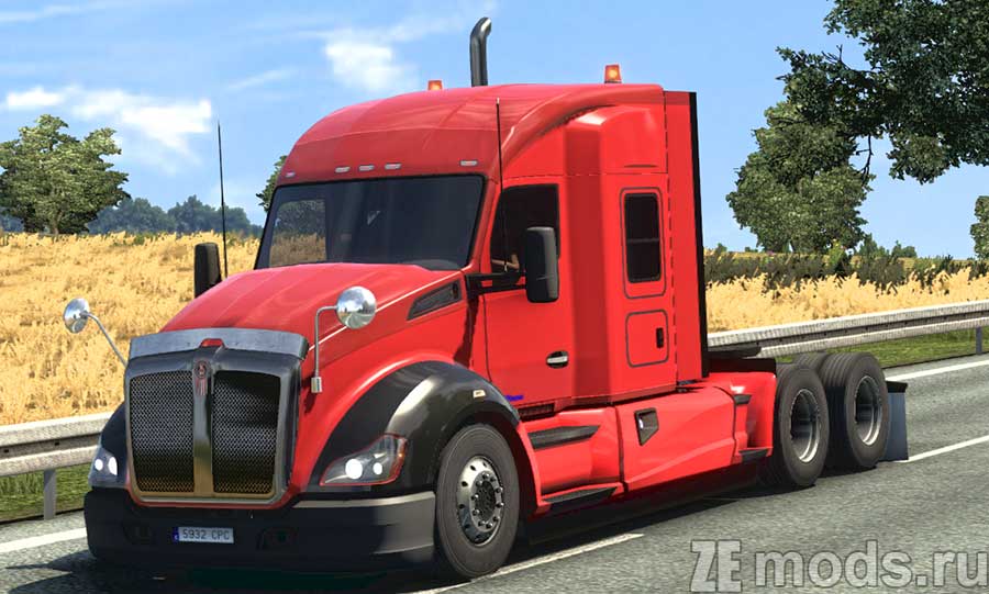 Kenworth T680 Custom для Euro Truck Simulator 2 (1.48)