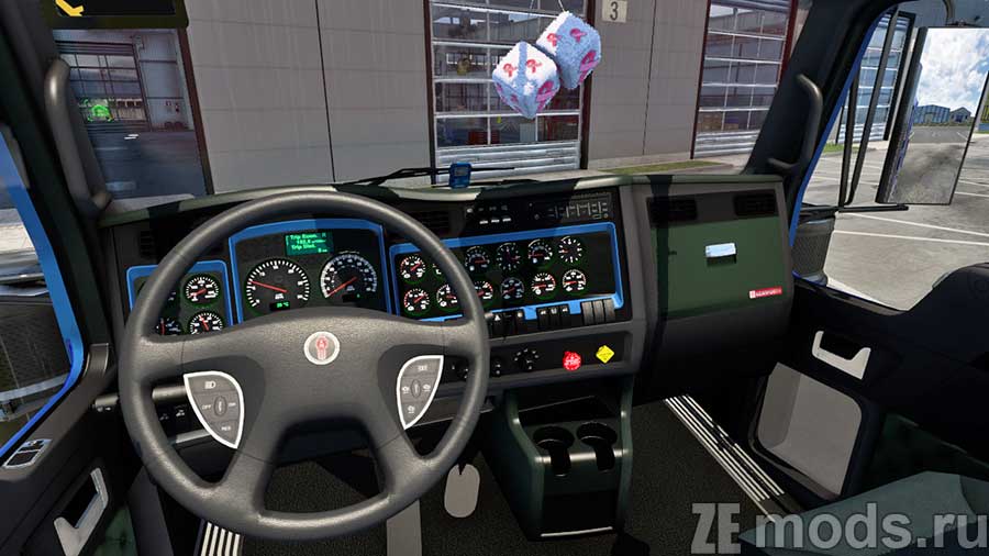 мод Kenworth T800 для Euro Truck Simulator 2