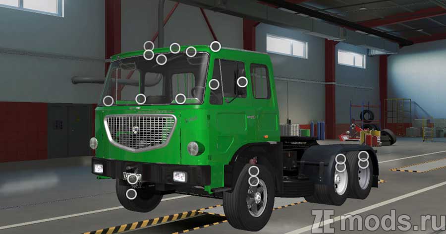 мод Lancia Esagamma E SERIES для Euro Truck Simulator 2