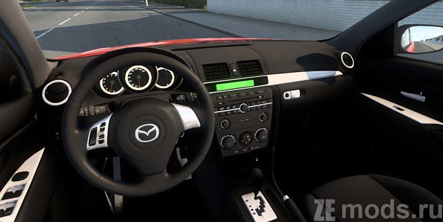 мод Mazda 3 Sedan 2005 для Euro Truck Simulator 2