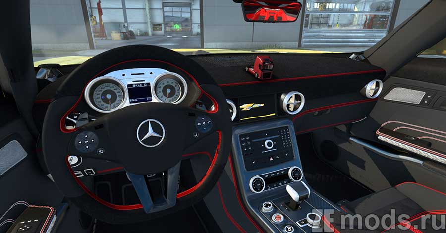 мод Mercedes-Benz SLS AMG 2011 для Euro Truck Simulator 2