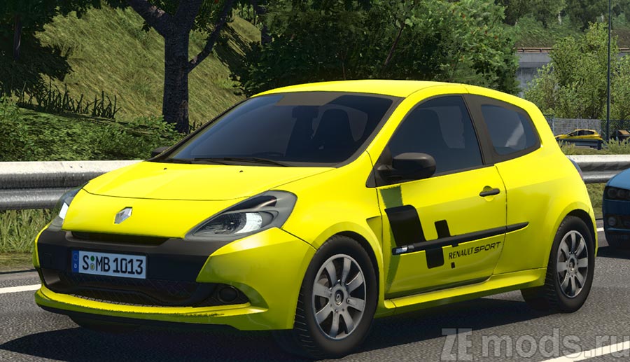 Renault Clio Sport 2006 для Euro Truck Simulator 2 (1.48)