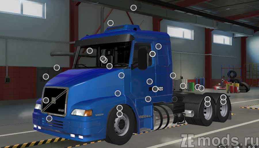 мод Volvo NH12 для Euro Truck Simulator 2