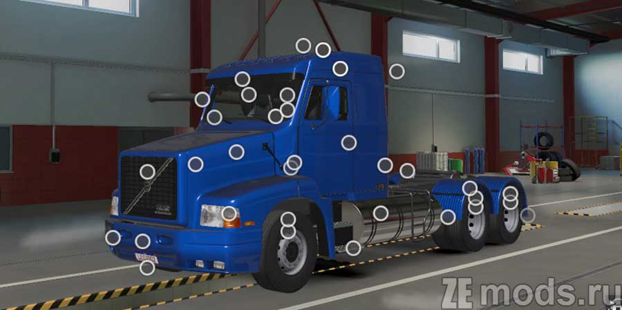 мод Volvo NL12 EDC для Euro Truck Simulator 2