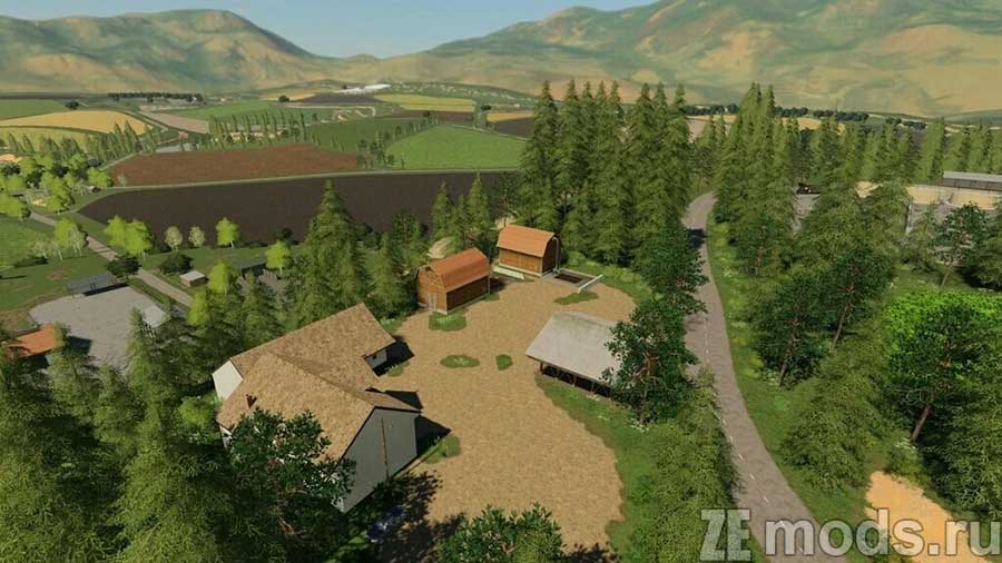 Карта "Chamberg Valley" для Farming Simulator 2019