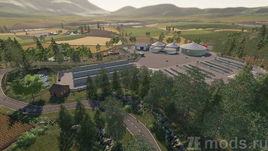 Карта "Farm Hoellthal" для Farming Simulator 2019