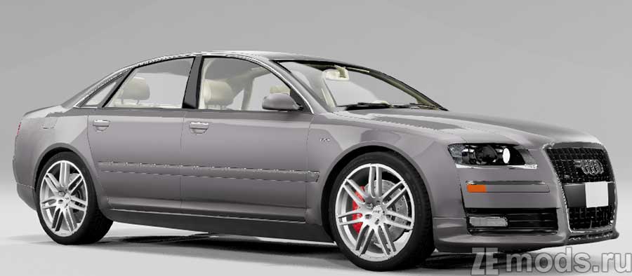 мод Audi A8 D3/4E для BeamNG.drive
