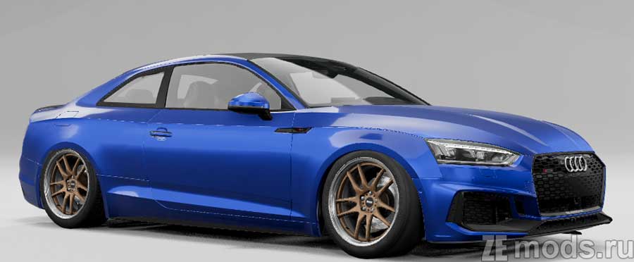 мод Audi RS5 2017-2019 для BeamNG.drive