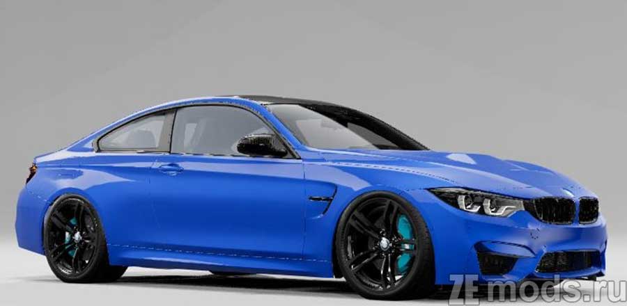 мод BMW M4 2020 для BeamNG.drive
