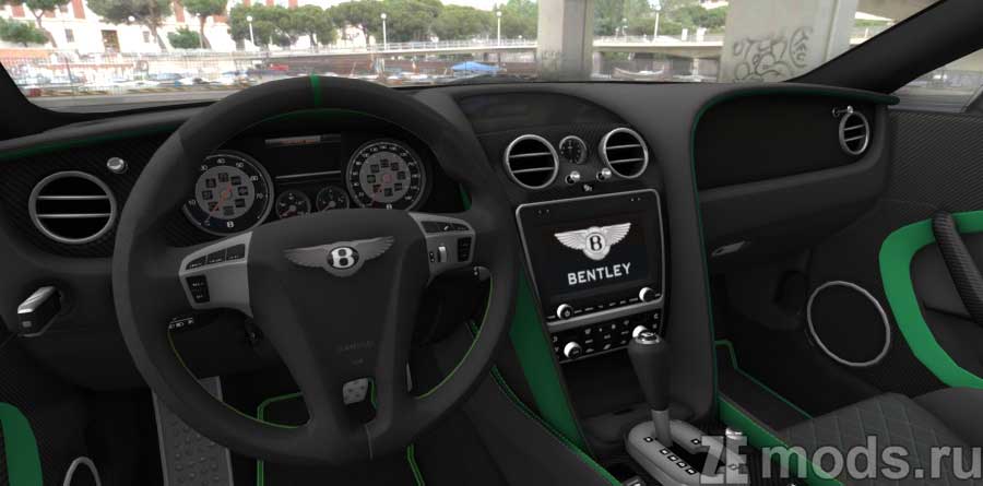 мод Bentley Continental GT3-R '14 для Assetto Corsa