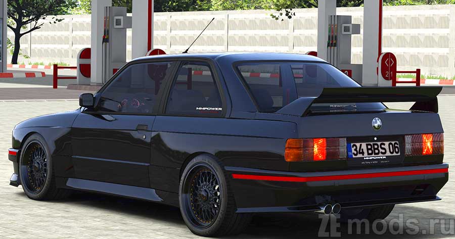 мод BMW E30 M3 MMPower для Assetto Corsa