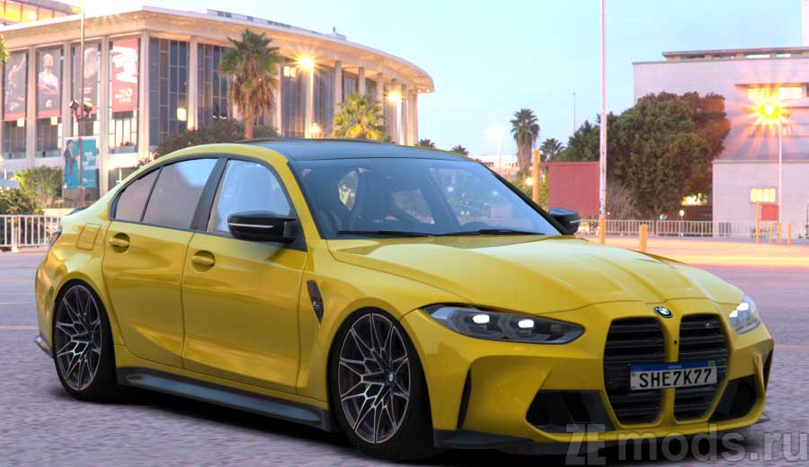 BMW M3 G80 SHELBY OLIVER для Assetto Corsa