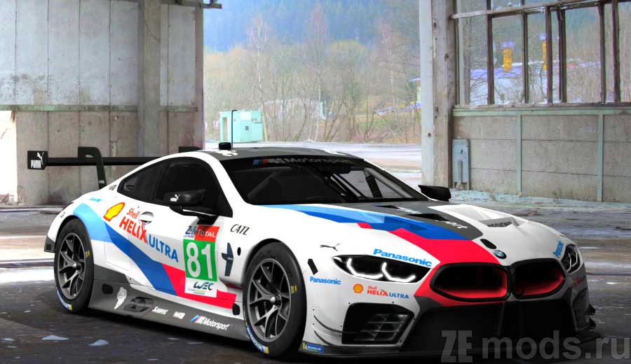 BMW M8 GTE для Assetto Corsa