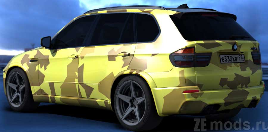 мод BMW X5M E70 LCI для Assetto Corsa