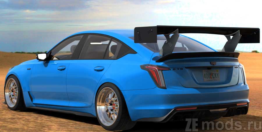 мод Cadillac CT5-V Blackwing 2023 "WILDCARD ONE" для Assetto Corsa