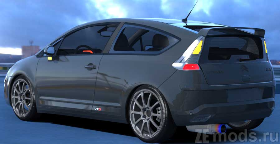 мод Citroen C4 VTS '09 STAGE 3 BY AMED PERF для Assetto Corsa