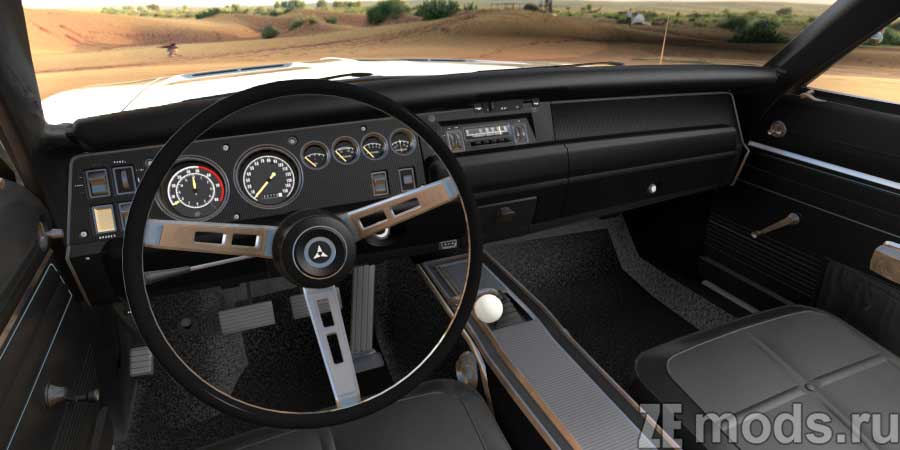 мод Dodge Charger R/T HEMI Restomod для Assetto Corsa