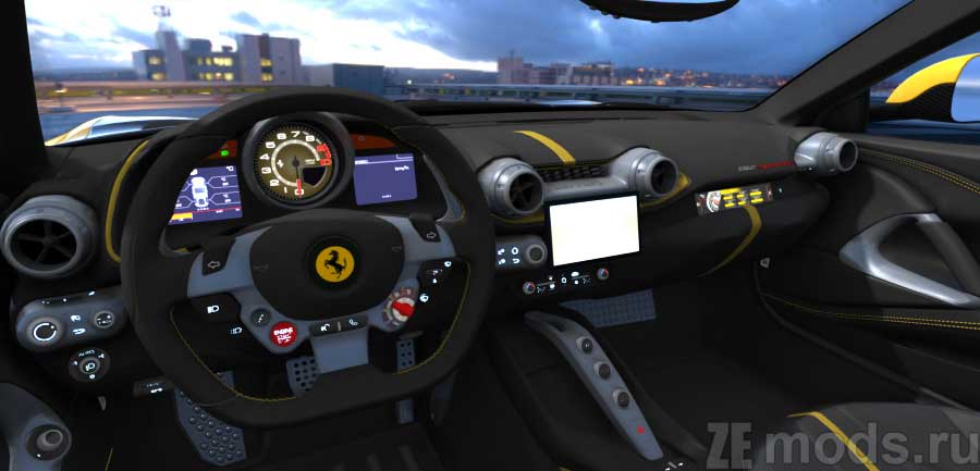 мод Ferrari 812 Swift Shift & KS для Assetto Corsa